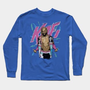 Kofi Kingston Lightning Long Sleeve T-Shirt